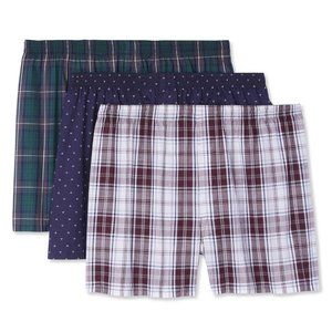 Woven Boxer Briefs Assorted Colours (3 pack)